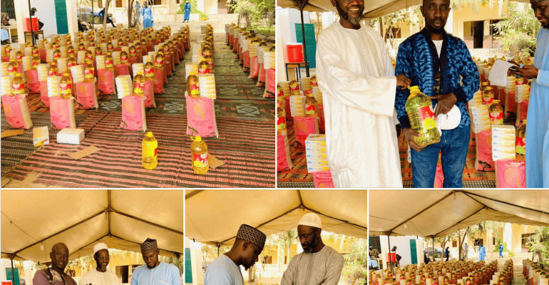 Dar Al-Istikhama distribue 100 kits alimentaires pour le Ramadan 1444 H 